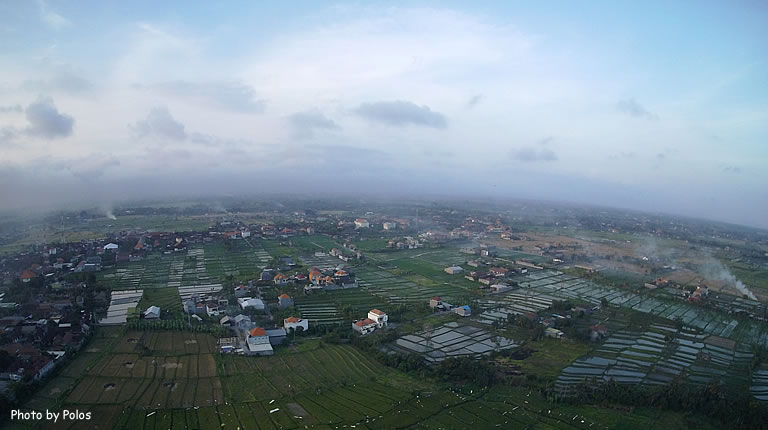 Batubulan Village View by Drone