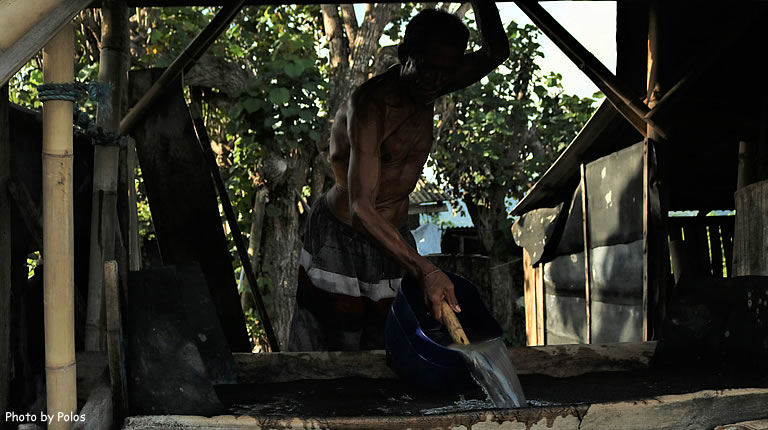 Bali Salt Processing
